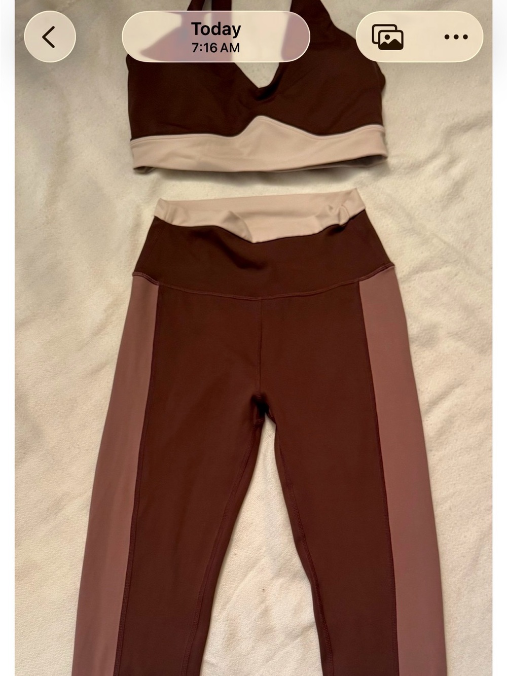 Alter’d State activewear set. Leggings and top
